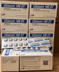 Usdoxim 100 DT USP (Hộp 10 vỉ x 10 viên) (T/105H)