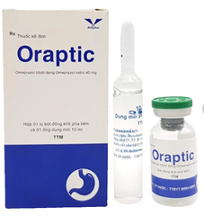 Oraptic BDP (Hộp 01 lọ bột đông + 01 ống dm 10ml)
