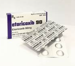 Etoricoxib 90mg Mebiphar (Hộp 03 vỉ x 10 viên) (T/370H)