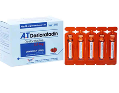 A.T Desloratadin An Thiên (Hộp 30 ống x 5ml) (T/84H)