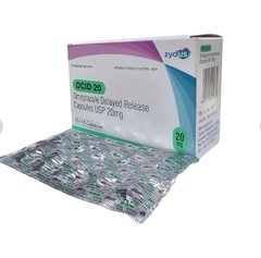 Ocid 20 Zydus (Hộp 10 vỉ x 10 viên) (T/96H) (Rx_19)