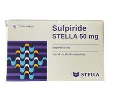 Sulpiride 50mg Stella (Hộp 10 vỉ x 10 viên)