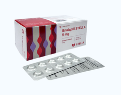 Enalapril 5mg Stella (Hộp 10 vỉ x 10 viên)
