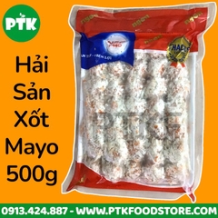 Chả hải sản tẩm bột 500g 70 viên