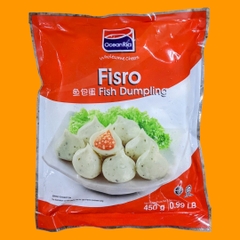 Fish Dumpling Friso 500g Ocean Ria -Bánh bao nhân trứng cá hồi PTP