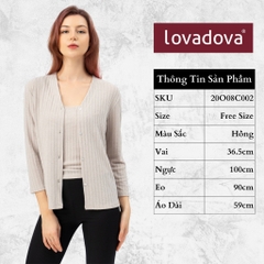 [HCM] Set áo khoác và áo hai dây Lovadova 20O08C002