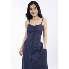 [HCM] Đầm dây suông Lovadova 20D04C003 - Xanh navy