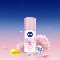 [HCM] Lăn ngăn mùi Nivea serum trắng mịn hương hoa hồng Hokkaido 40ml