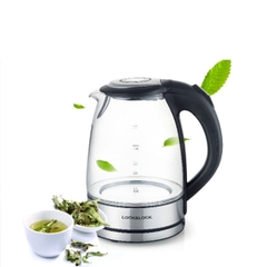 Ấm điện đun nước thủy tinh Lock&Lock EJK418SLV