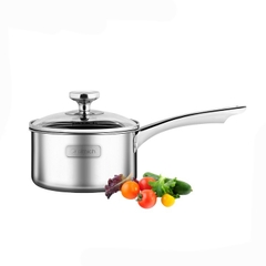 Quánh inox 2 lớp chống dính đáy liền Trimax EL-3783 size 14cm