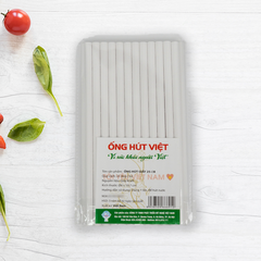 Ống hút giấy Mỹ Nghệ - 25P8 - Gói 25 ống hút
