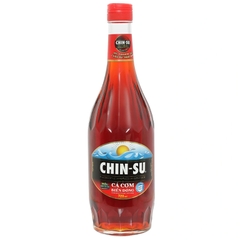 [THÙNG 12 CHAI] Chin-su Nước Mắm Cá Cơm Biển Đông Giảm Mặn Chai 720ml