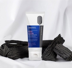 Sữa rửa mặt than hoạt tính Mediheal Pore-Clean Charcoal Cleansing Foam 170g