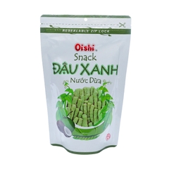 [THÙNG 20] Oishi Snack Đậu Xanh Nước Dừa Gói 65g