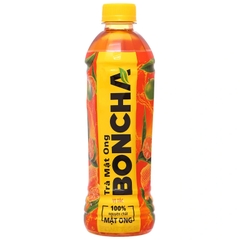 [THÙNG 24 CHAI] Boncha Trà Mật Ong Vị Tắc Chai 450ml