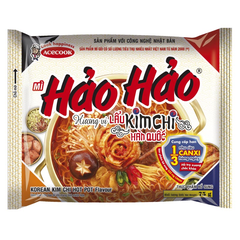 Mì Hảo Hảo hương vị lẩu kim chi Hàn Quốc gói 75g