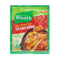 Gia vị hoàn chỉnh cá kho riềng Knorr gói 28g