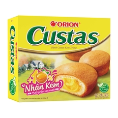 [THÙNG 8 HỘP] Orion Custas Bánh Kem Trứng Hộp 282g