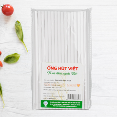 Ống hút giấy Mỹ Nghệ - 50P6 - Gói 50 ống hút