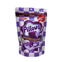 [THÙNG 20] Oishi Pillows Snack Nhân Vị Khoai Môn Gói 80g
