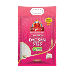 Gạo thơm đặc sản Neptune ST25 - Túi 5kg
