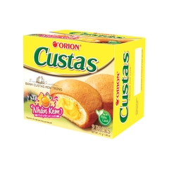 [THÙNG 48 HỘP] Orion Custas Bánh Kem Trứng Hộp 47g