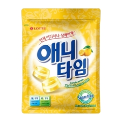 Kẹo ngậm Lotte Anytime hương chanh gói 60g