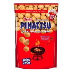 [THÙNG 20] Oishi Pinattsu Snack Đậu Phộng Rang Vị Mực Cay Gói 80g