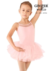 Đầm múa ballet bé gái Ginger World PD346 - Hồng