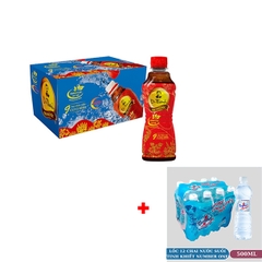 [Combo kèm lốc 12 chai nước tinh khiết] [THÙNG 24] Dr.Thanh Trà Thanh Nhiệt Có Đường Chai 330ml_181014