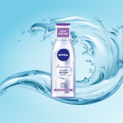 [HCM] Nước tẩy trang Nivea sạch sâu ngăn ngừa mụn Acne Clear Micellair Oxygen Boost Micellar Water 200ml