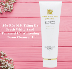 [HCM] Sữa rửa mặt số 1 Fresh White Sand By Tenamyd UV Whitening Foam Cleanser 1 - Tuýp 120g