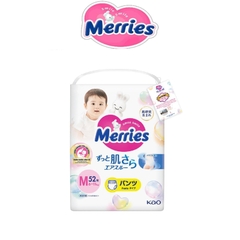 Merries Tã bỉm quần M52 cho bé