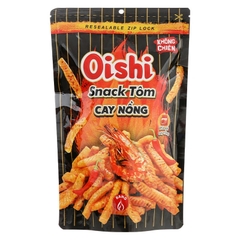 [THÙNG 20] Oishi Snack Tôm Cay Nồng Gói 65g