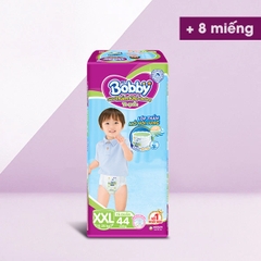 [Tặng 8 miếng] Tã/Bỉm Quần Bobby siêu thoáng XXL42