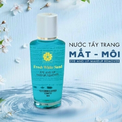 [HCM] Nước tẩy trang mắt môi Fresh White Sand By Tenamyd Eye and Lip Makeup Remove - Lọ 60ml