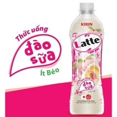 [Thùng 24 chai] Kirin Latte Thức Uống Đào Sữa Chai 480ml_210210