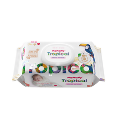Khăn ướt Mamamy Tropical 60 tờ không mùi