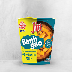 Bánh gạo Jin vị kem carbonara Ottogi - Ly 82g