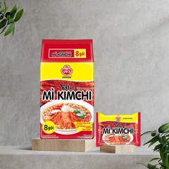 Mì kim chi Ottogi 120g - Lốc 8 gói