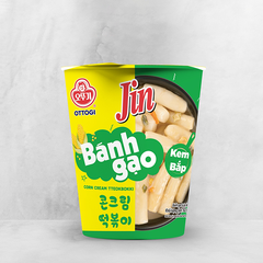 Bánh gạo Jin vị kem bắp Ottogi - Ly 82g