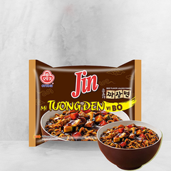 Combo 5 gói mì tương đen vị bò Ottogi 135g