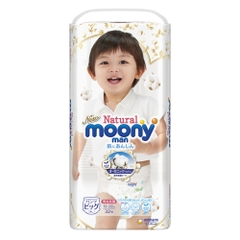Tã Quần Moony Cao Cấp Natural Nhật Bản Size XL 32 Miếng
