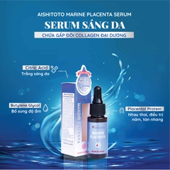Serum dưỡng trắng da Aishitoto Marine Placenta Concentrated 20ml