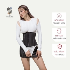 [HCM] Đai nịt bụng giảm mỡ định hình eo thon Latex Corset Chuẩn Luxury truyền thống 25cm