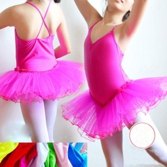 Đầm múa ballet bé gái Ginger World PD359 - Hồng sen