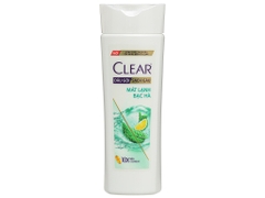 Dầu Gội CLEAR Bạc Hà Mát Lạnh Sạch Gàu (chai 170g)
