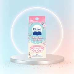 Miếng dán mũi lột mụn Bioré Pore Pack hương anh đào (4 miếng)