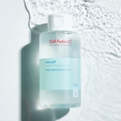 [HCM] Nước rửa mặt cấp ẩm cân bằng pH da Cell Fusion C Low PH Pharrier Cleansing Water 500ml