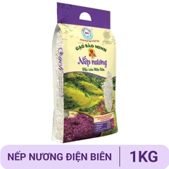 BẢO MINH Gạo Nếp Nương Điện Biên túi 1kg